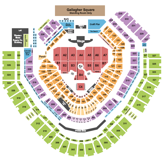 Petco Park Ed Sheeran Seating Chart